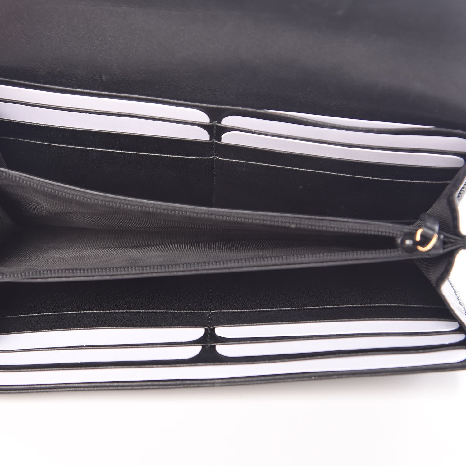 Gucci Calfskin Matelasse GG Marmont Continental Wallet Black 5 of 16
