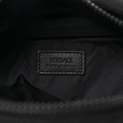 Versace Nylon Palazzo Medusa Belt Bag Black Ruthenium 6 of 9
