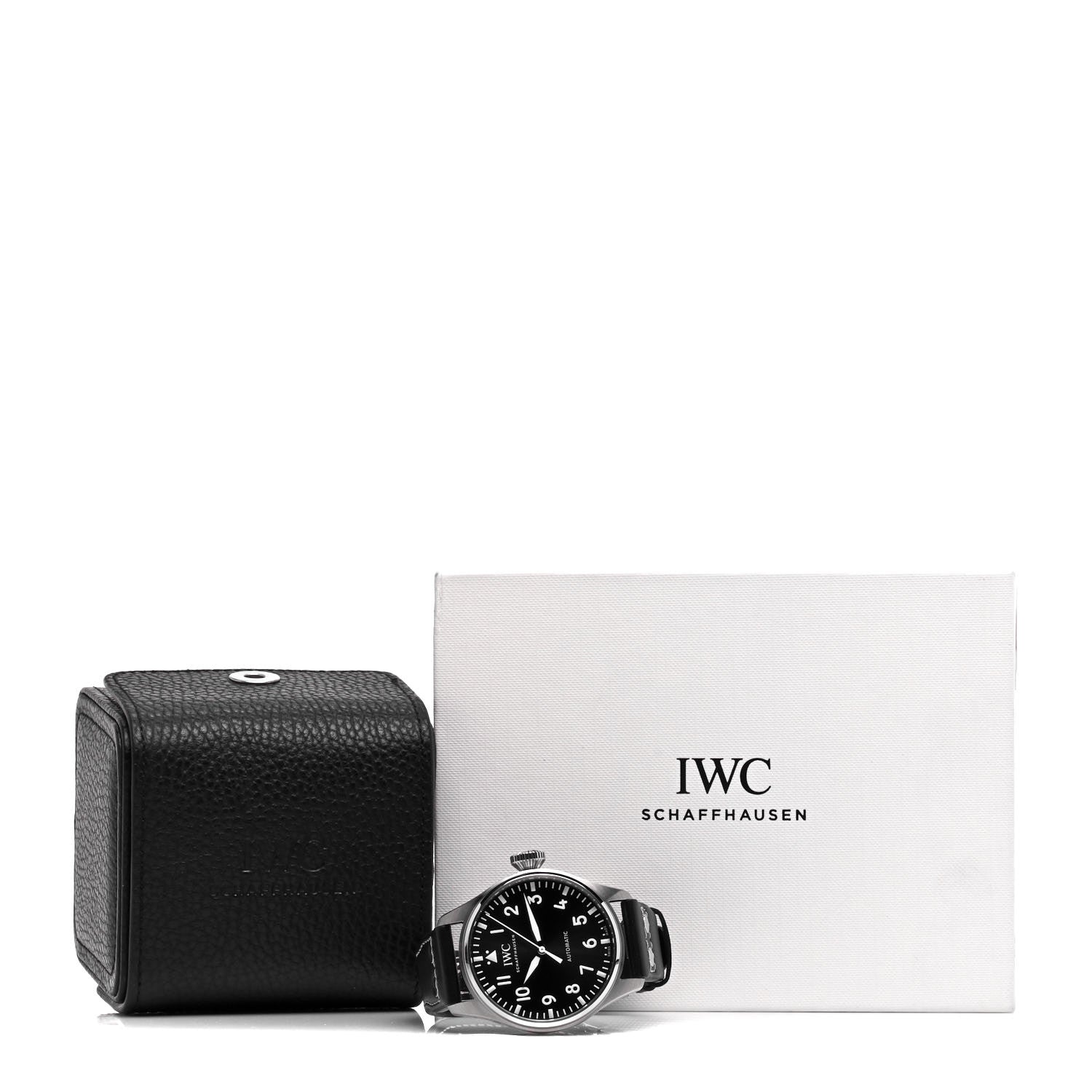 IWC Stainless Steel Calfskin 44mm Big Pilot Automatic Watch Blue IW329303 5 of 5