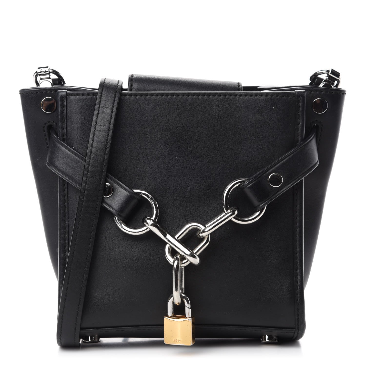 Alexander Wang Calfskin Mini Attica Chain Crossbody Black 1 of 11