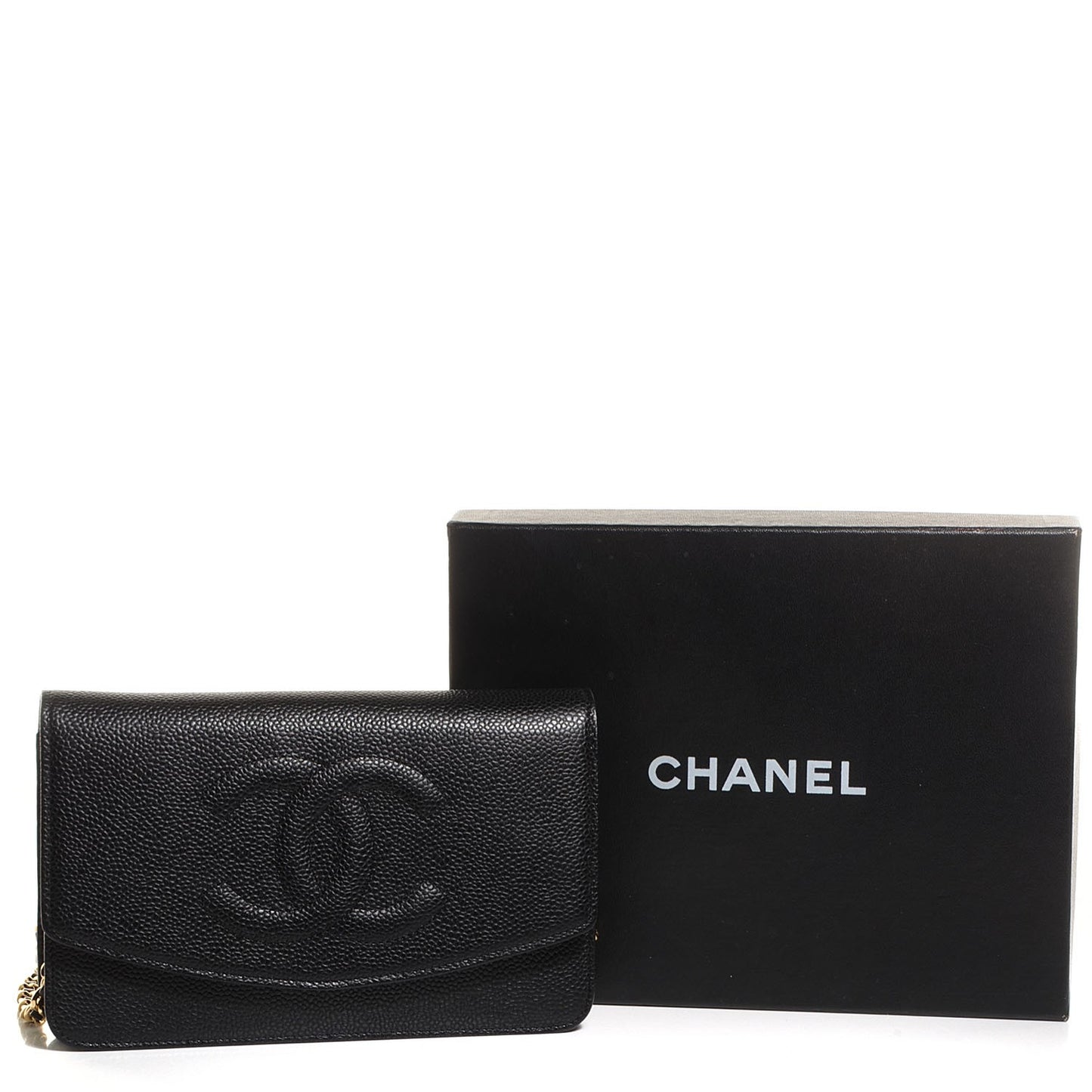 Caviar Timeless CC Wallet on Chain WOC Black
