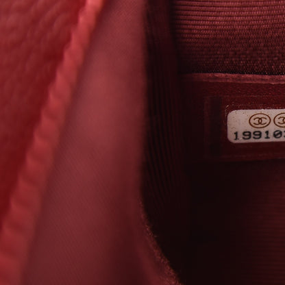Chanel Caviar Quilted Small Boy Flap Dark Red 7 of 8