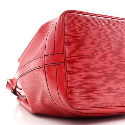 Louis Vuitton Epi Noe Castillan Red 8 of 10