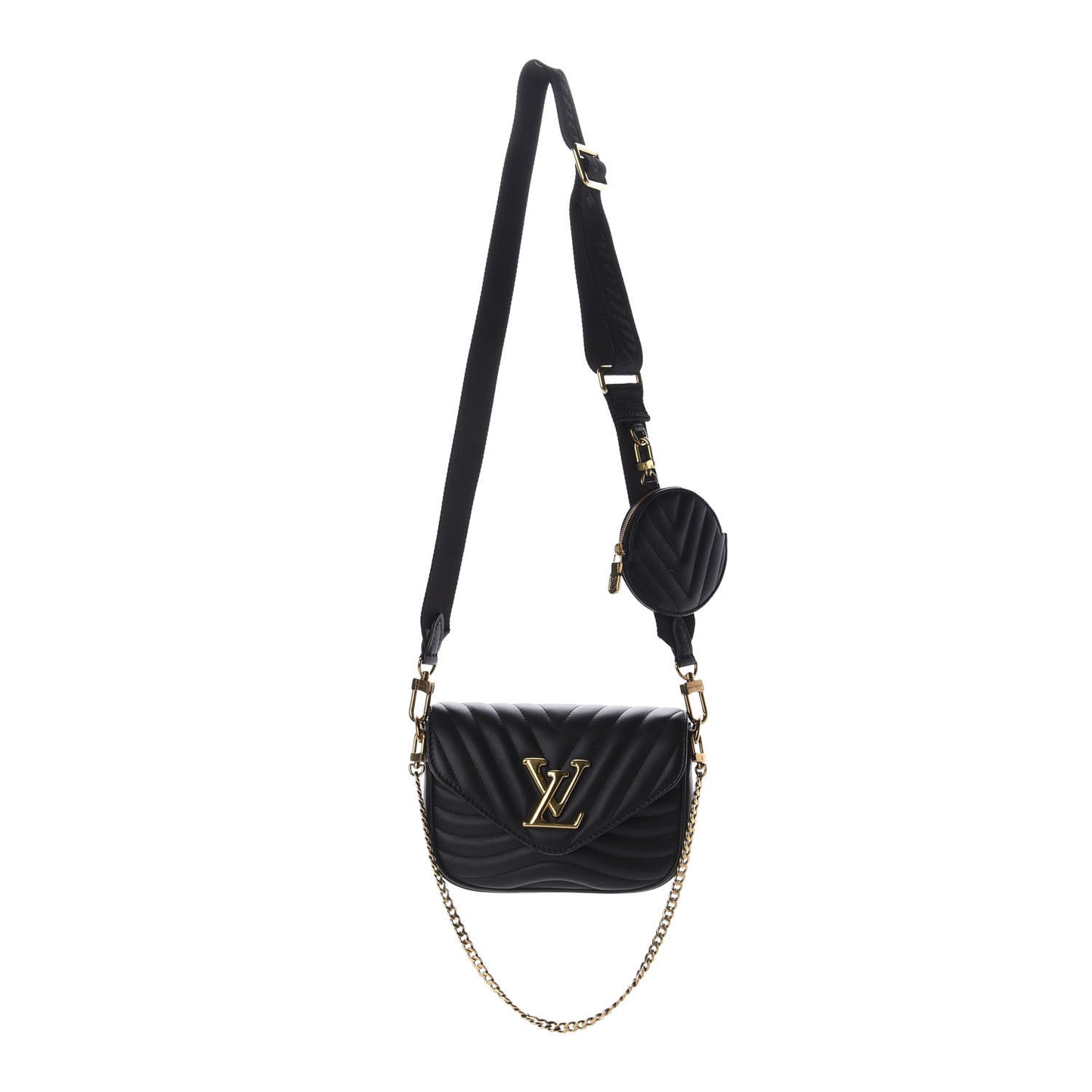 Calfskin New Wave Multi Pochette Black