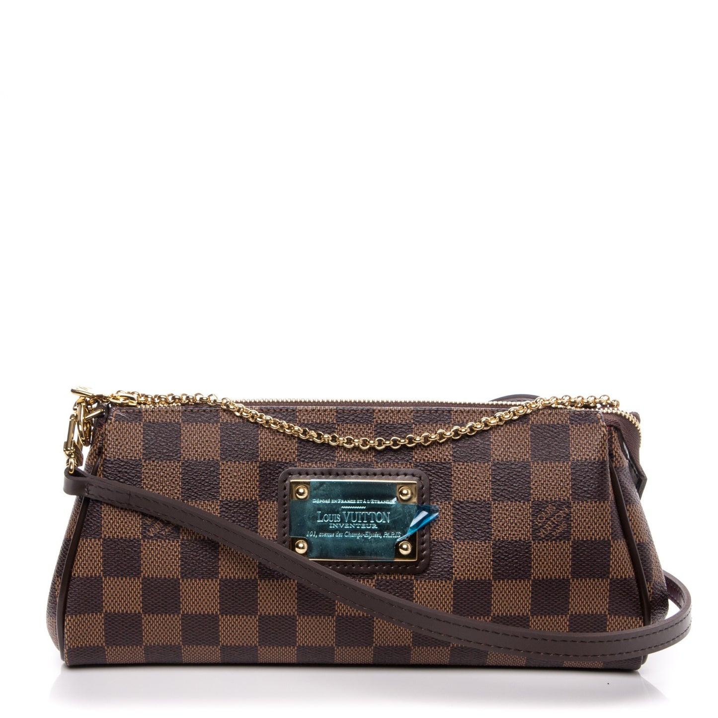 Damier Ebene Eva Clutch