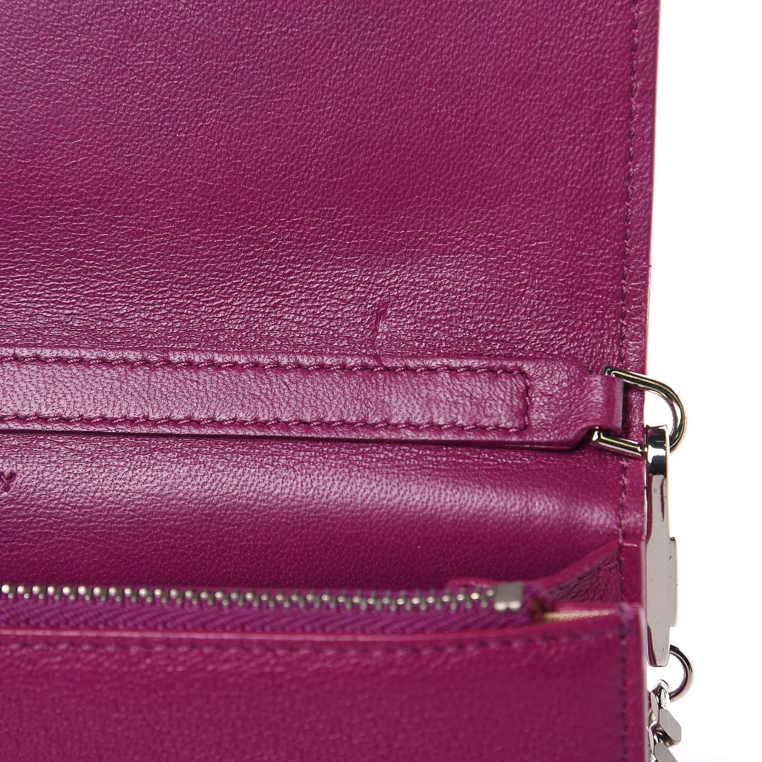 Givenchy Sugar Goatskin Pandora Chain Wallet Orchid Purple 9 of 14