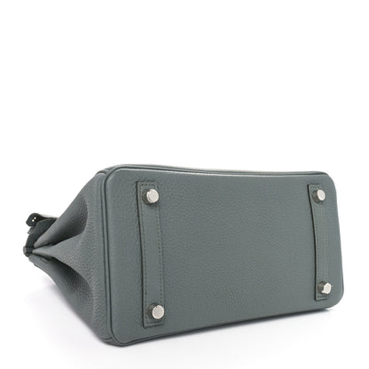 Hermes Togo Birkin 25 Vert Amande 4 of 11