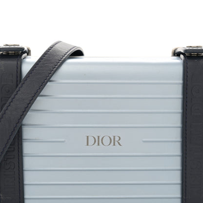 Christian Dior X RIMOWA Aluminum Personal Clutch On Strap Bleu 9 of 14