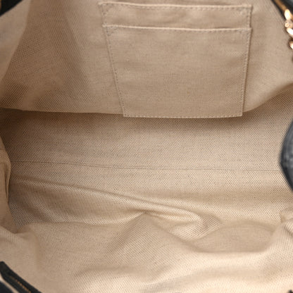 Gucci Pebbled Calfskin Medium Soho Chain Shoulder Bag Black 5 of 12