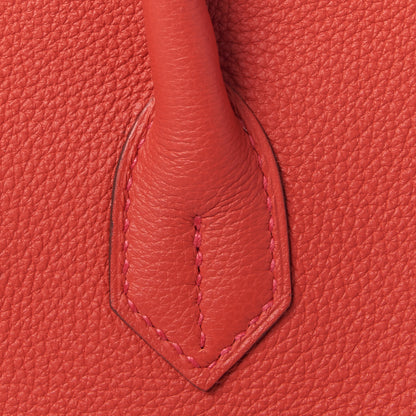 Hermes Togo Birkin 30 Geranium 9 of 32