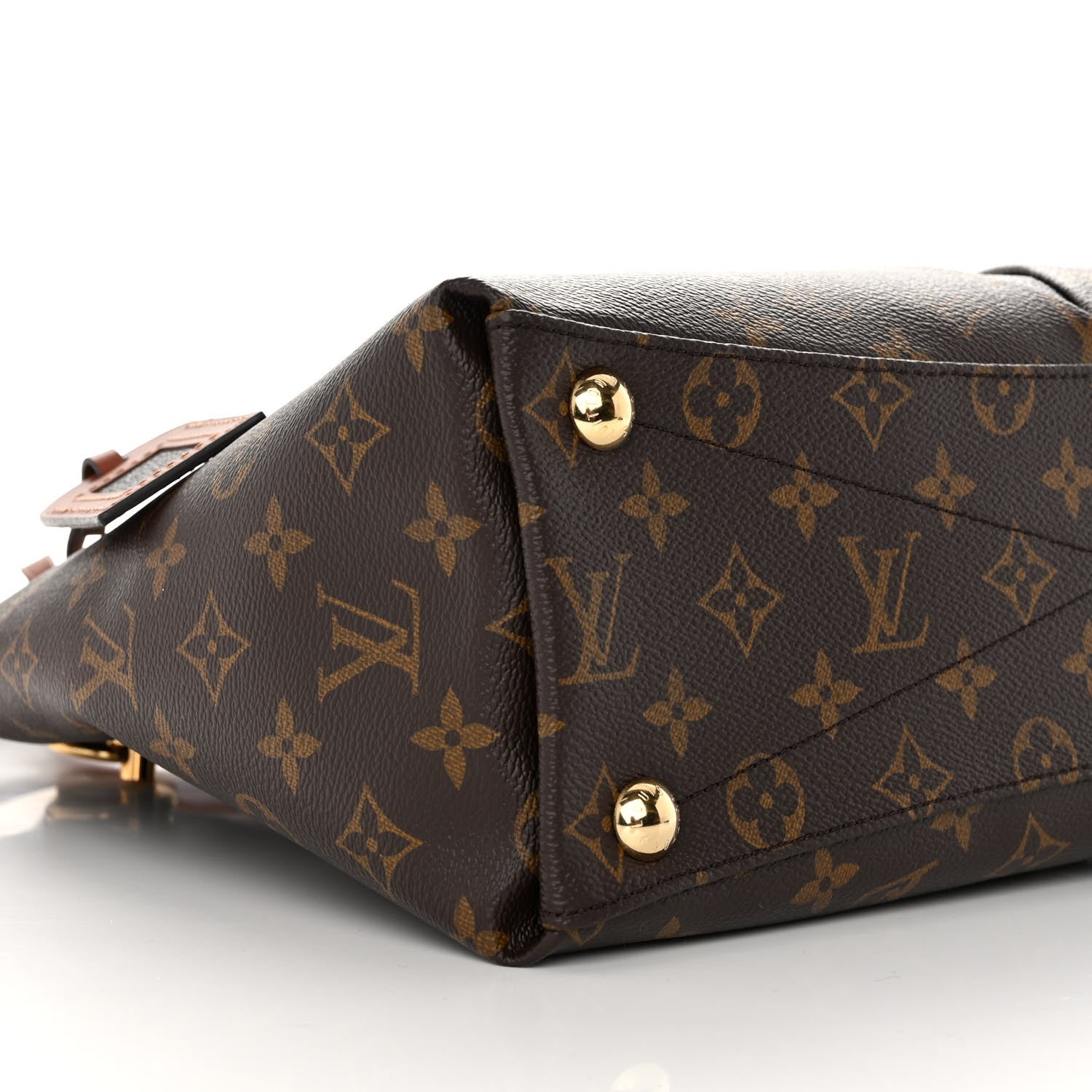 Louis Vuitton Monogram V Tote MM Black 9 of 10