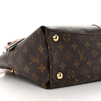 Louis Vuitton Monogram V Tote MM Black 9 of 10