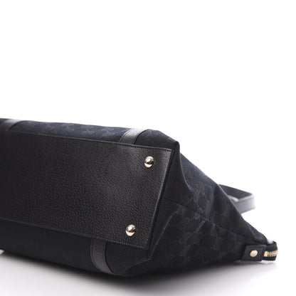 Gucci Monogram Abbey Medium Tote Black 8 of 9