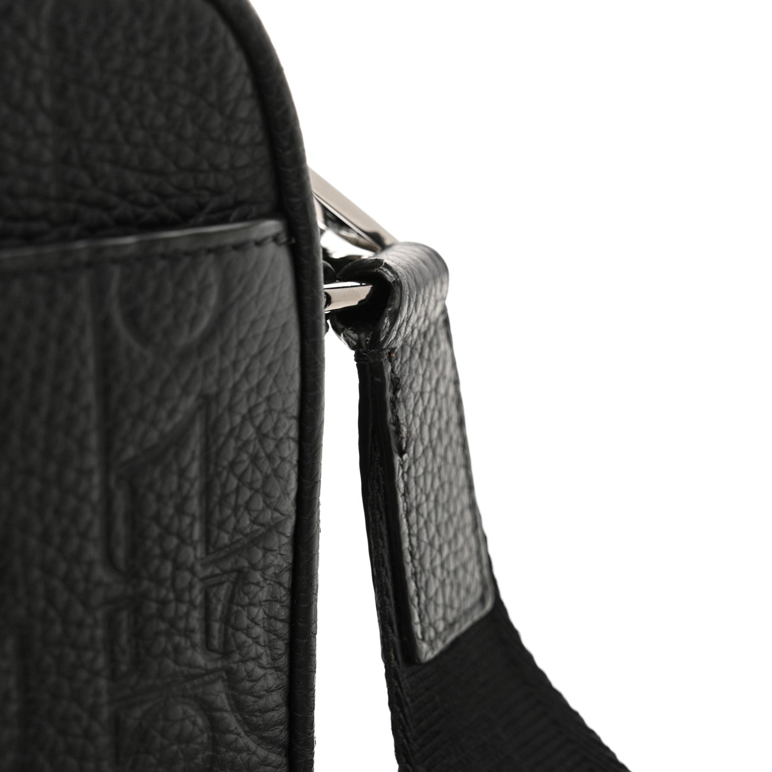 Christian Dior Grained Calfskin Embossed Dior Gravity Rider Zipped 2.0 Messenger Black 12 of 12