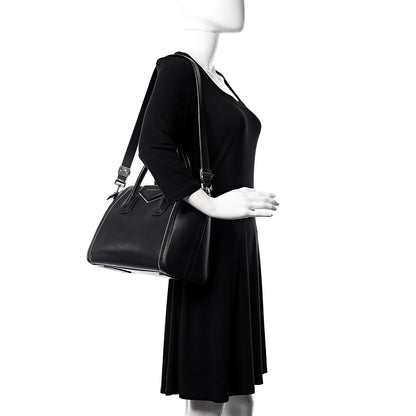 Givenchy Buffed Calfskin Small Chain Antigona Black 2 of 13