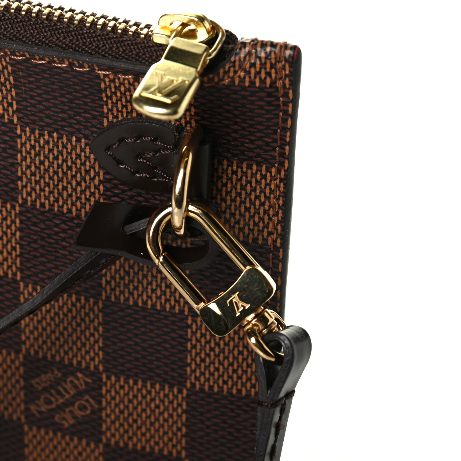 Louis Vuitton Damier Ebene Neverfull MM GM Pochette 6 of 6