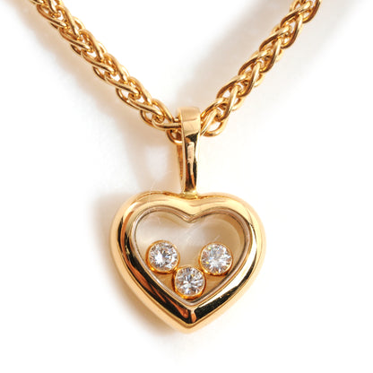 Chopard 18k Happy Diamonds Icons Heart Pendant Necklace 1 of 7