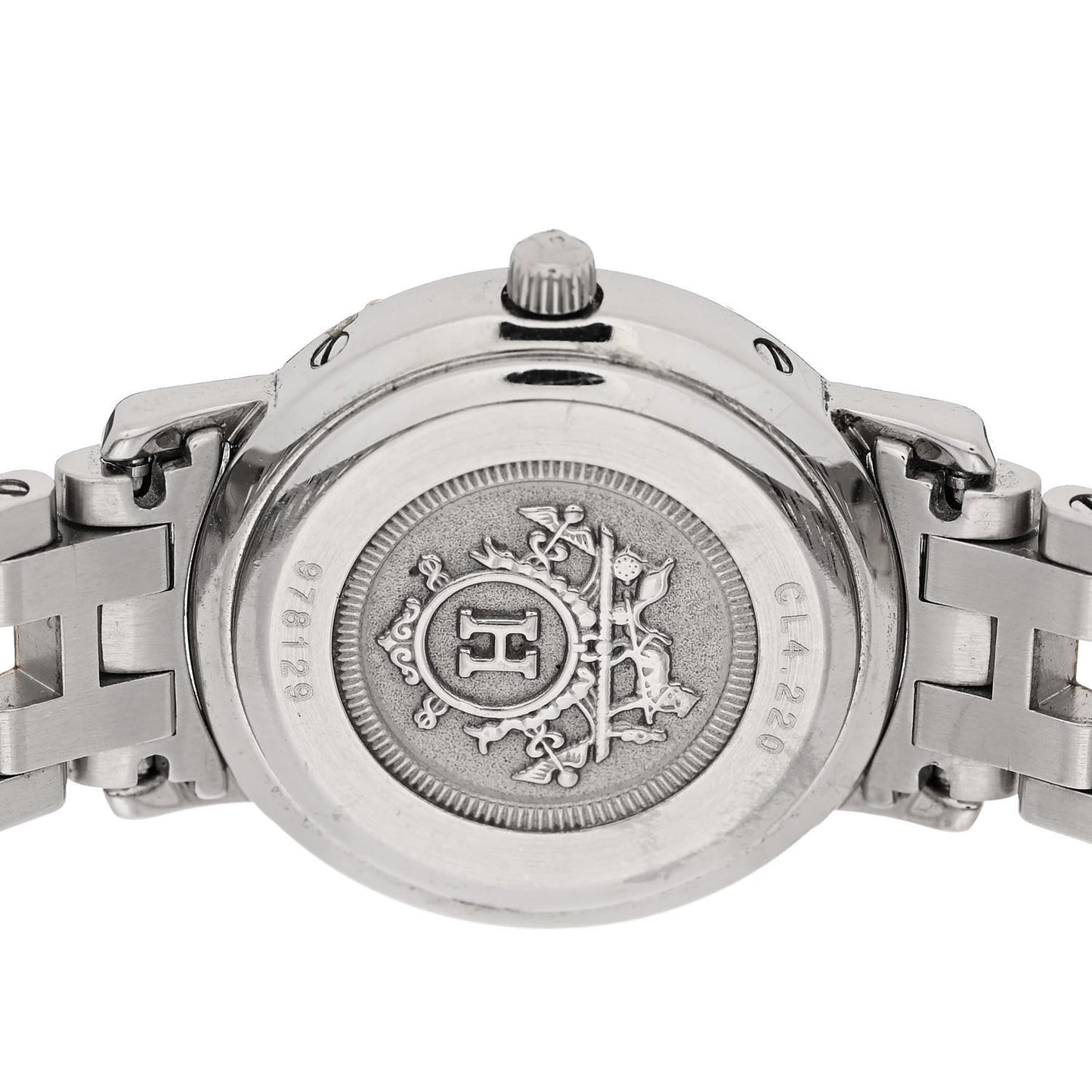 Stainless Steel 24mm Clipper Quartz Watch Gold