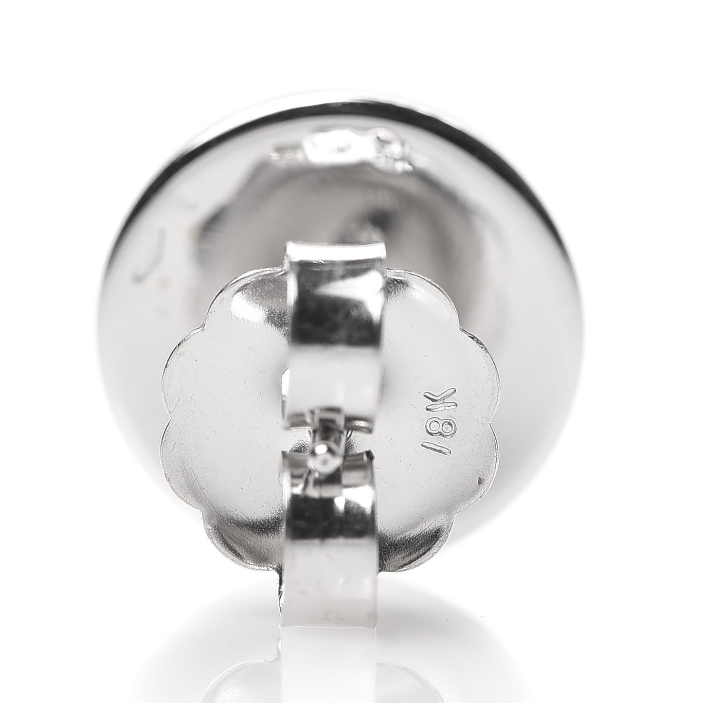18K White Gold Diamond BVLGARI BVLGARI Stud Earrings