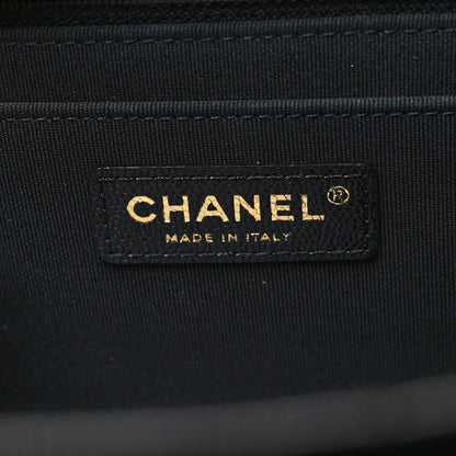 Chanel Caviar Quilted XXL Travel Flap Bag Black 6 of 11