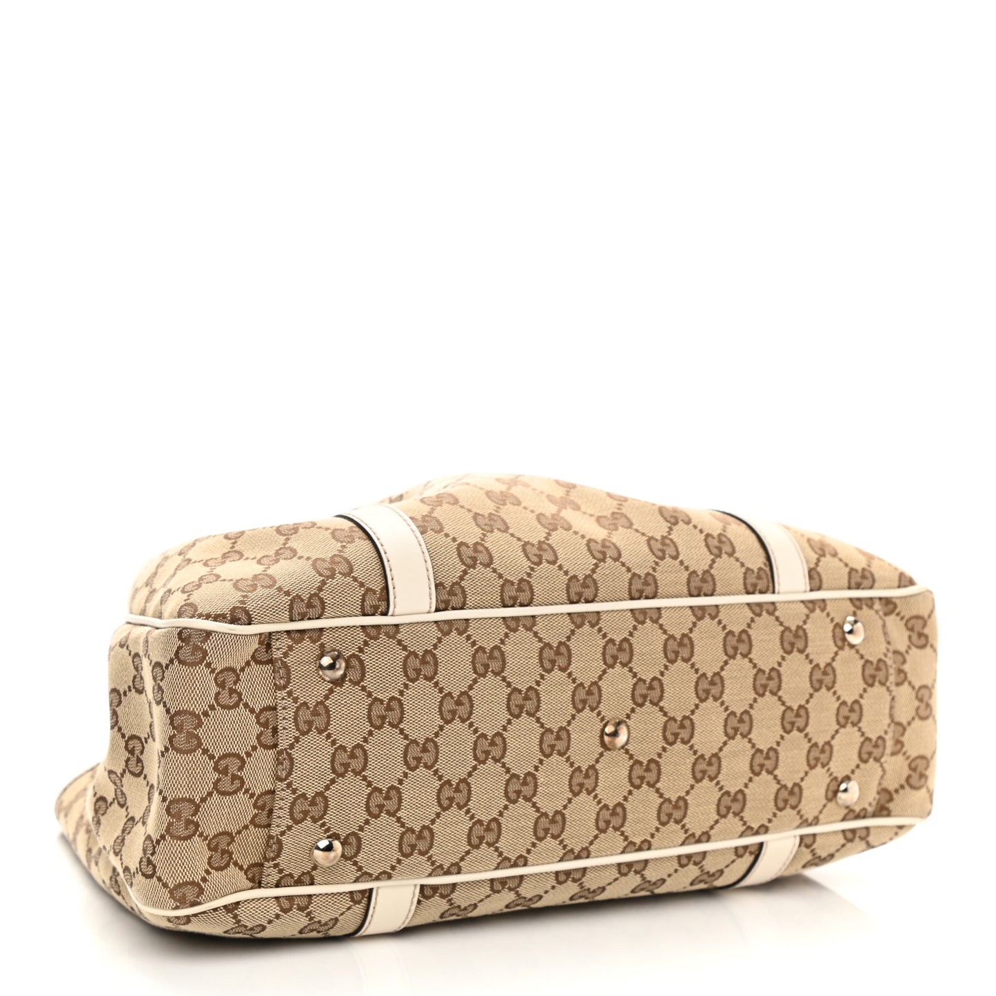 Monogram Medium Twins Tote Off White