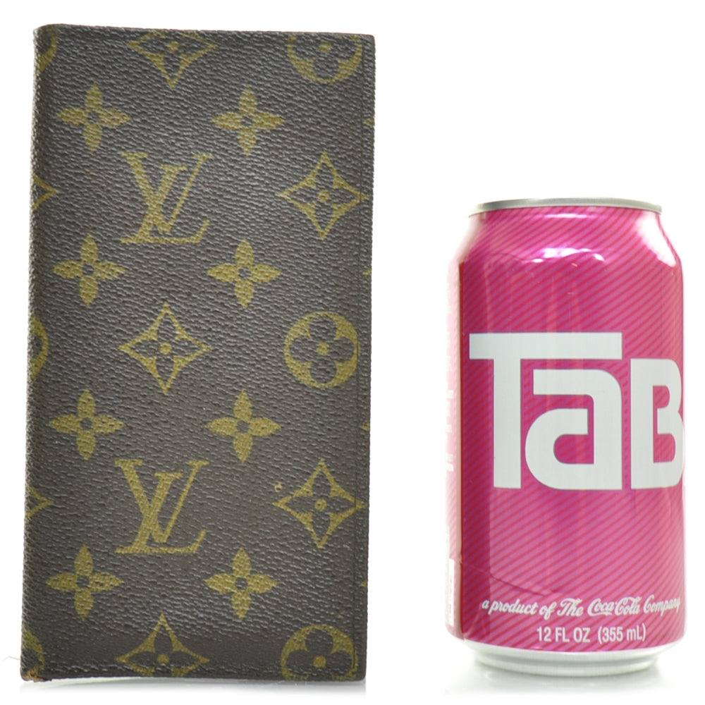 Monogram Pocket Agenda Cover Wallet