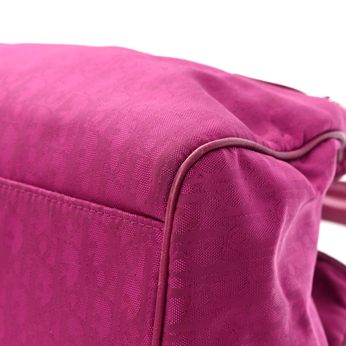 Nylon Monogram Small Lovely Tote Pink