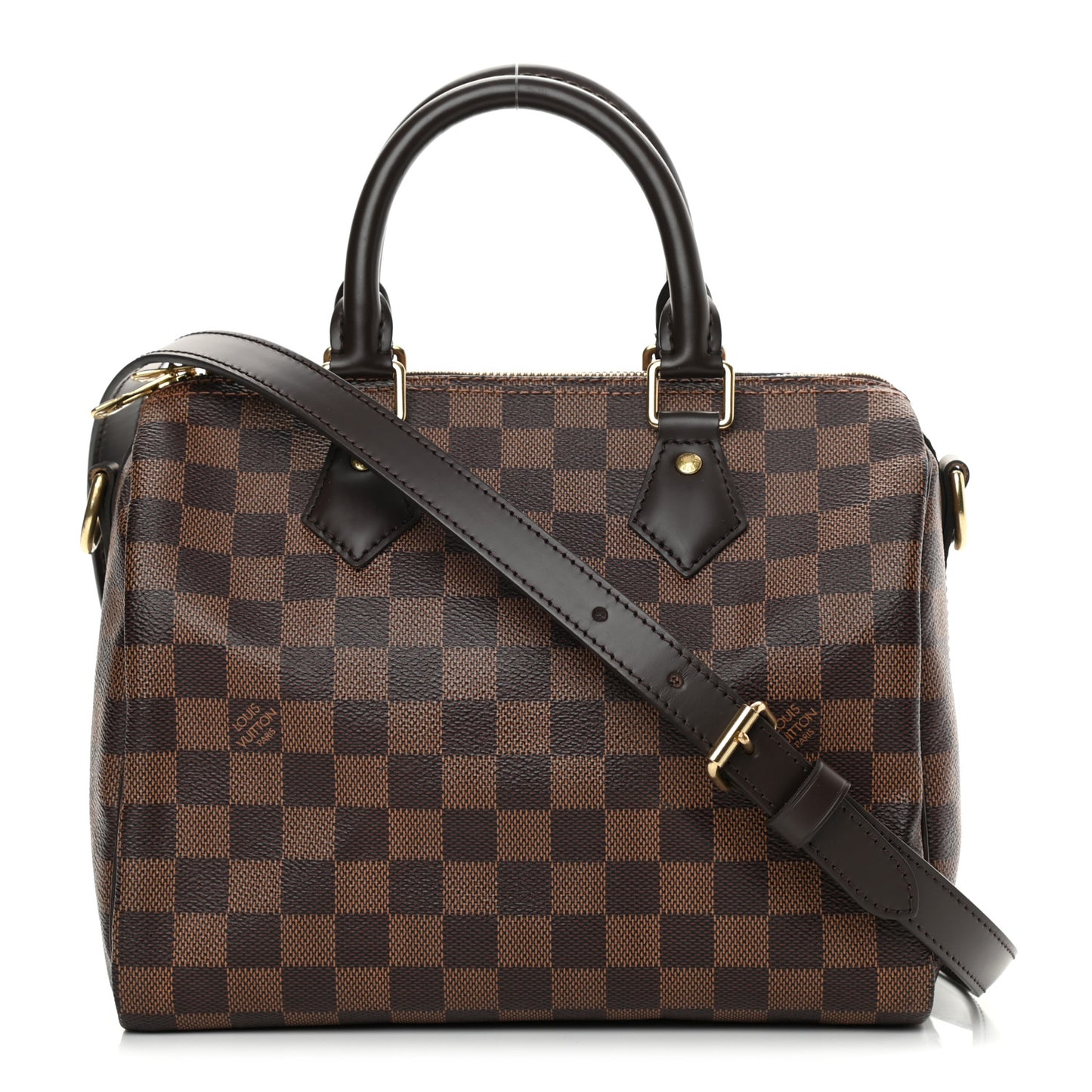 Damier Ebene Speedy Bandouliere 25