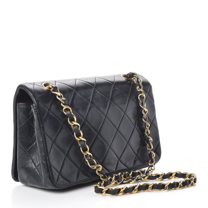 Chanel Lambskin Quilted Small Single Flap Bag Black 3 of 11