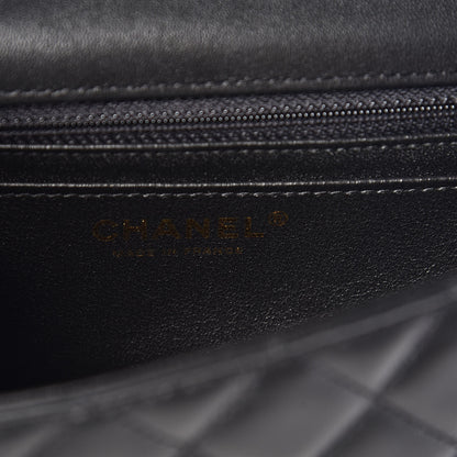 Chanel Lambskin Quilted Mini Rectangular Flap Black 6 of 10