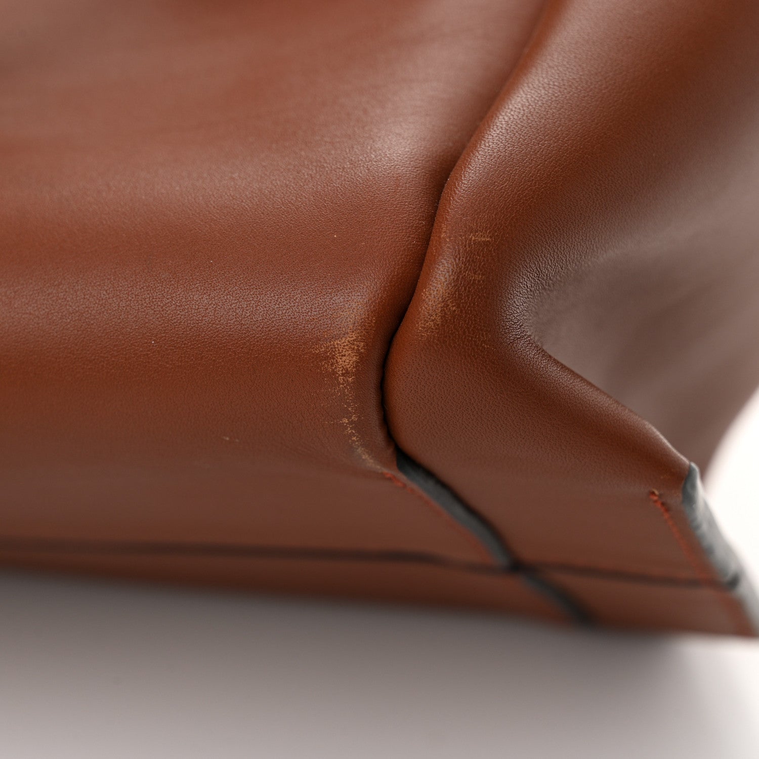 Loewe Calfskin Medium Flamenco Knot Bag Rust 12 of 14