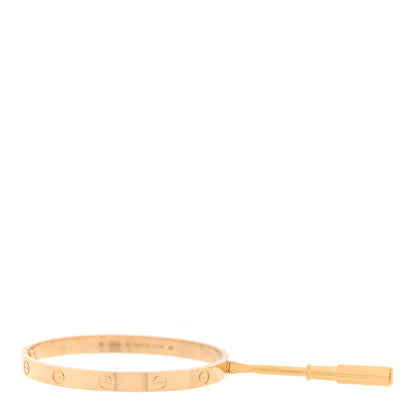 Cartier 18K Yellow Gold LOVE Bracelet 18 7 of 8