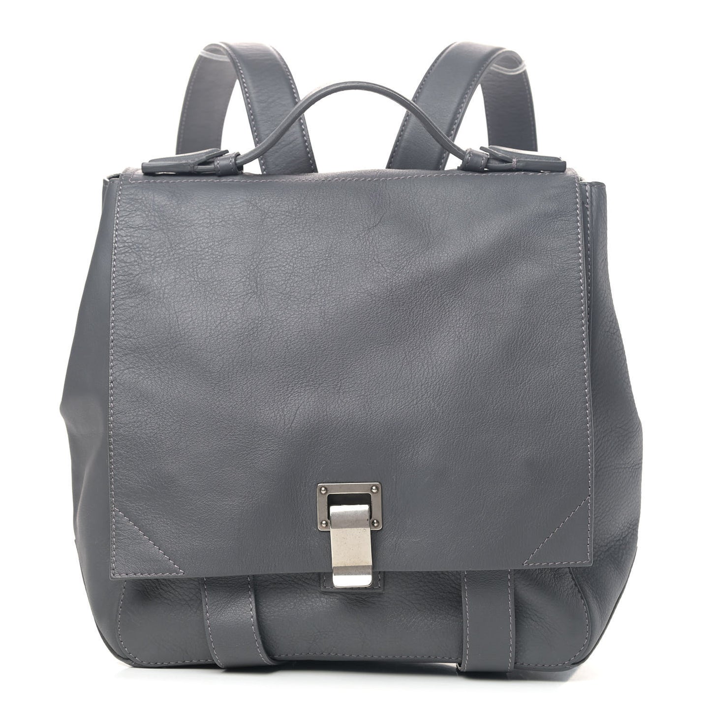 Calfskin PS Courier Backpack Heather Grey