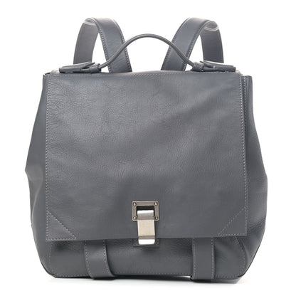 Proenza Schouler Calfskin PS Courier Backpack Heather Grey 1 of 6
