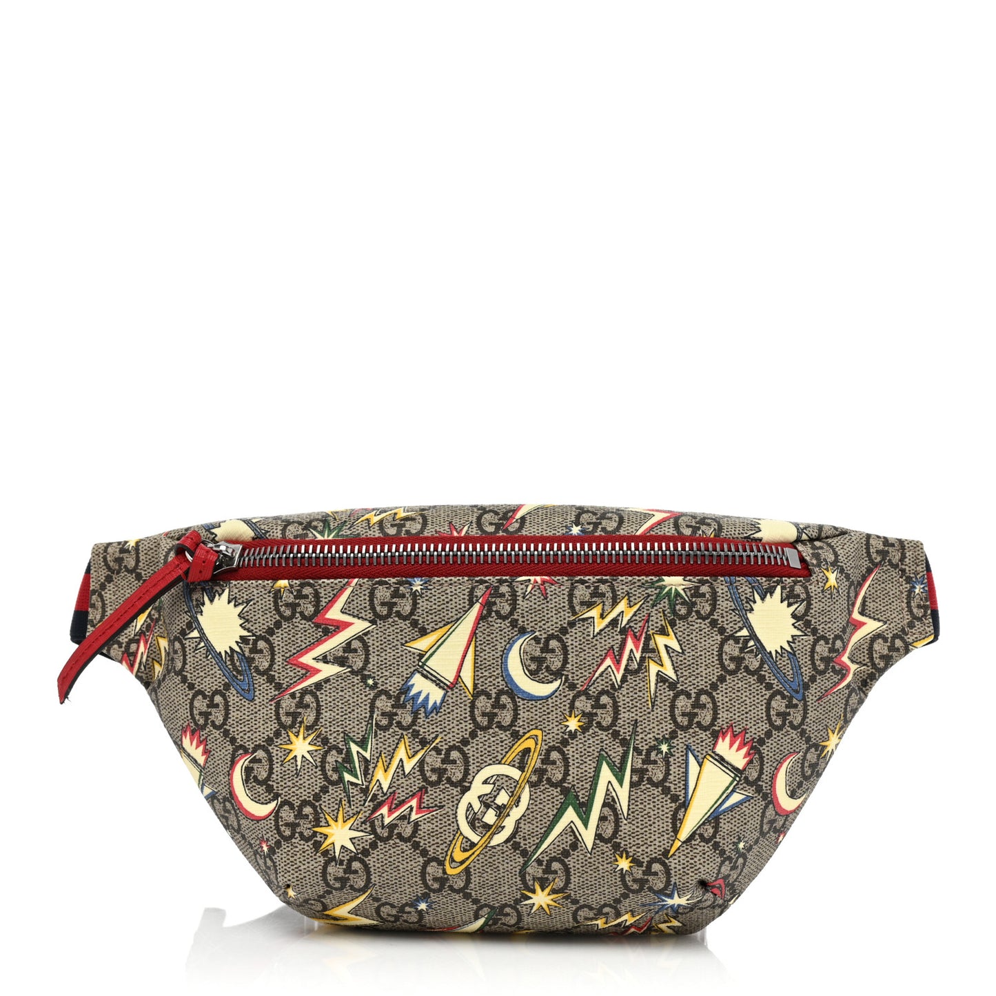 GG Supreme Monogram Childrens Space Print Belt Bag Multicolor