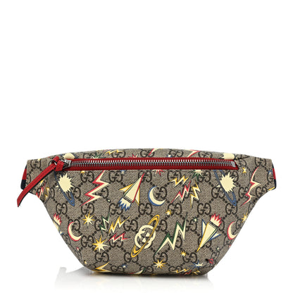 Gucci GG Supreme Monogram Childrens Space Print Belt Bag Multicolor 1 of 8