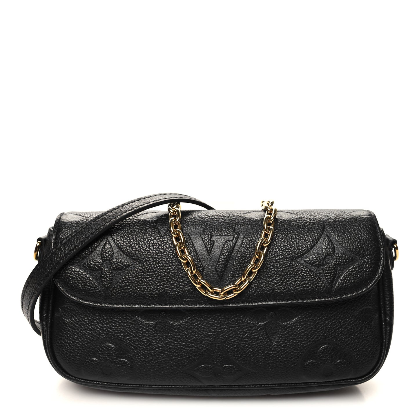Empreinte Monogram Giant Ivy Wallet On Chain Black