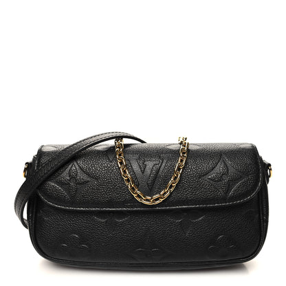 Louis Vuitton Empreinte Monogram Giant Ivy Wallet On Chain Black 1 of 11
