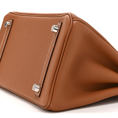 Hermes Togo Birkin 25 Gold 10 of 11