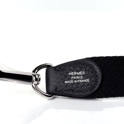 Hermes Taurillon Clemence Amazone Evelyne TPM Bleu Nuit Bleu Indigo 5 of 5