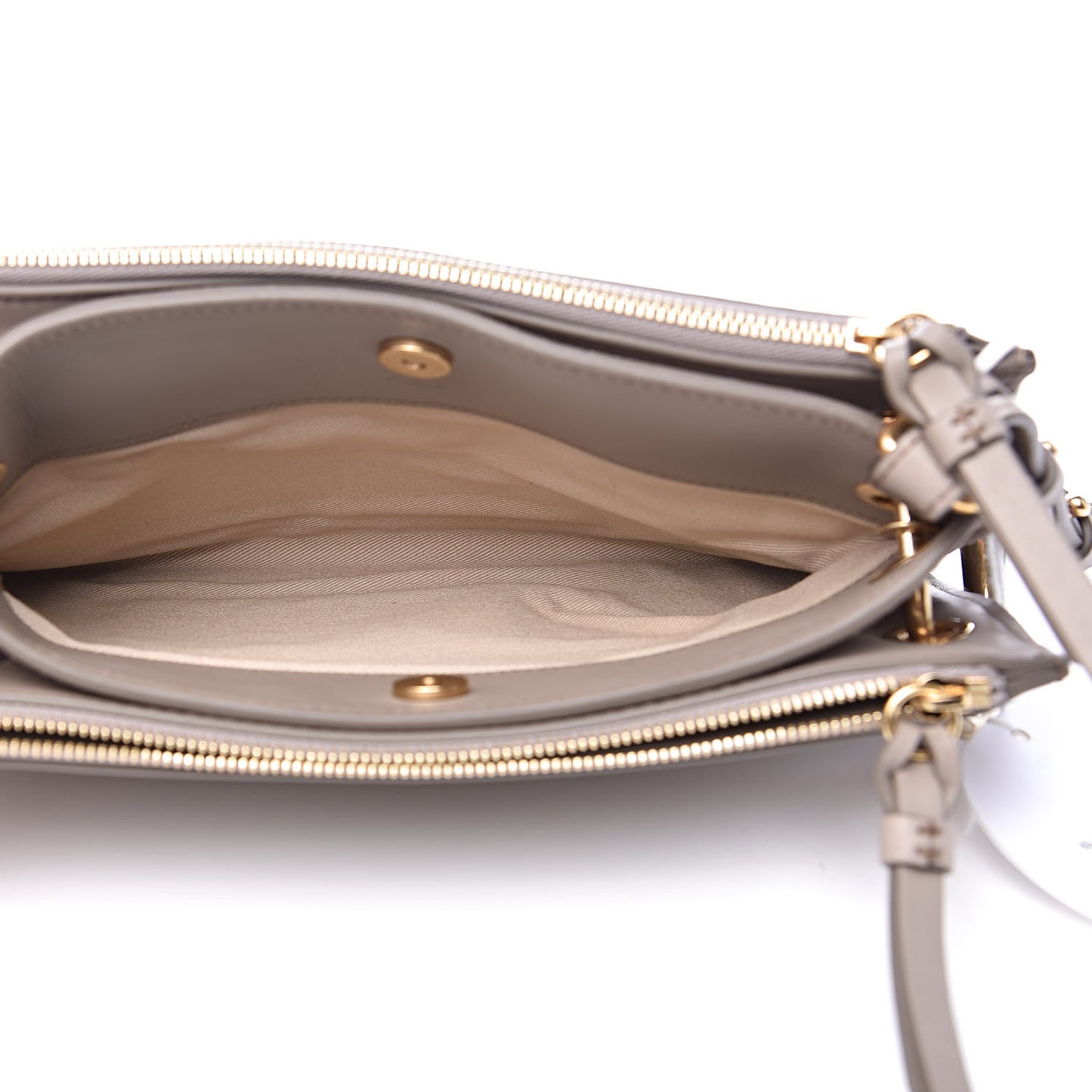 Calfskin Suede Mini Roy Bag Motty Grey