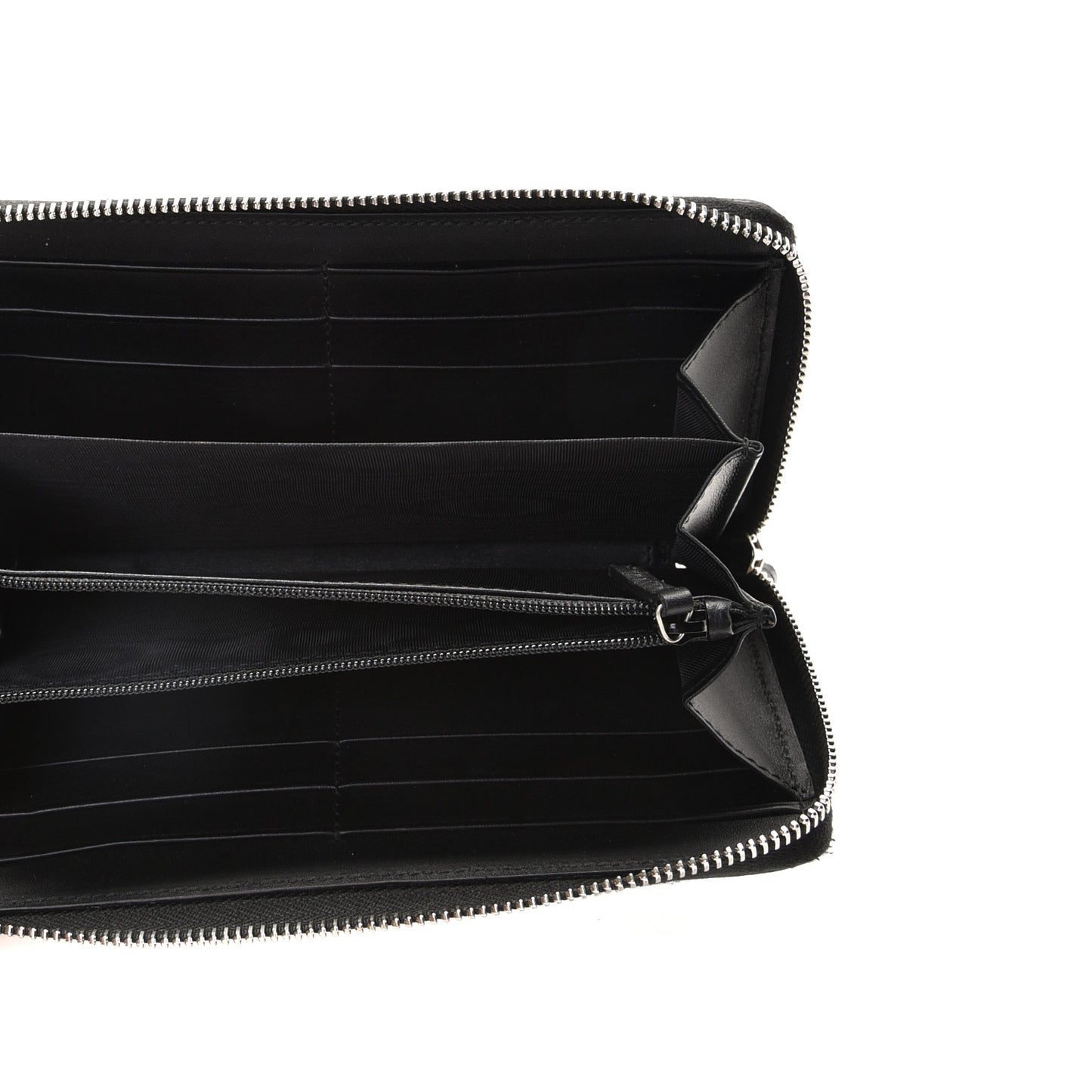 GG Supreme Monogram Bee Zip Around Wallet