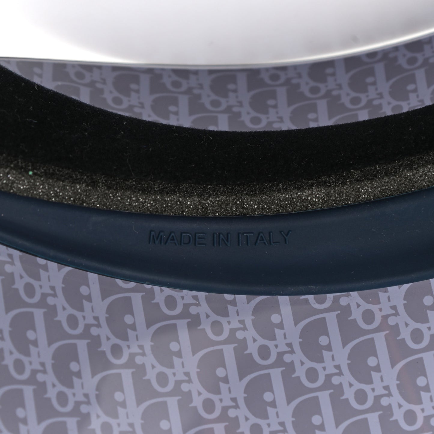 Oblique DiorClub V1U Sun Visor Blue