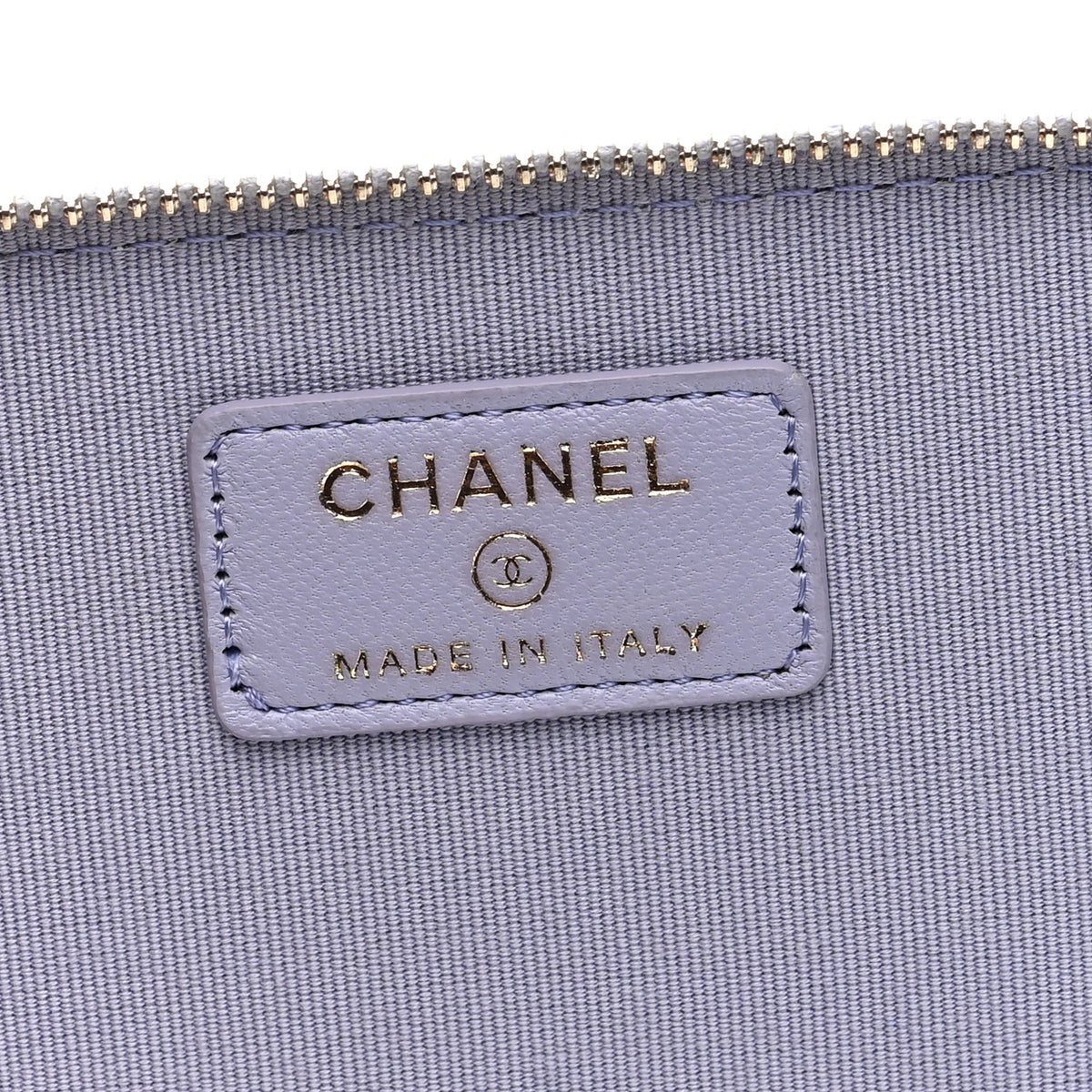 Chanel Lambskin Quilted Small Top Handle Vanity Case With Chain Light Purple 6 of 9