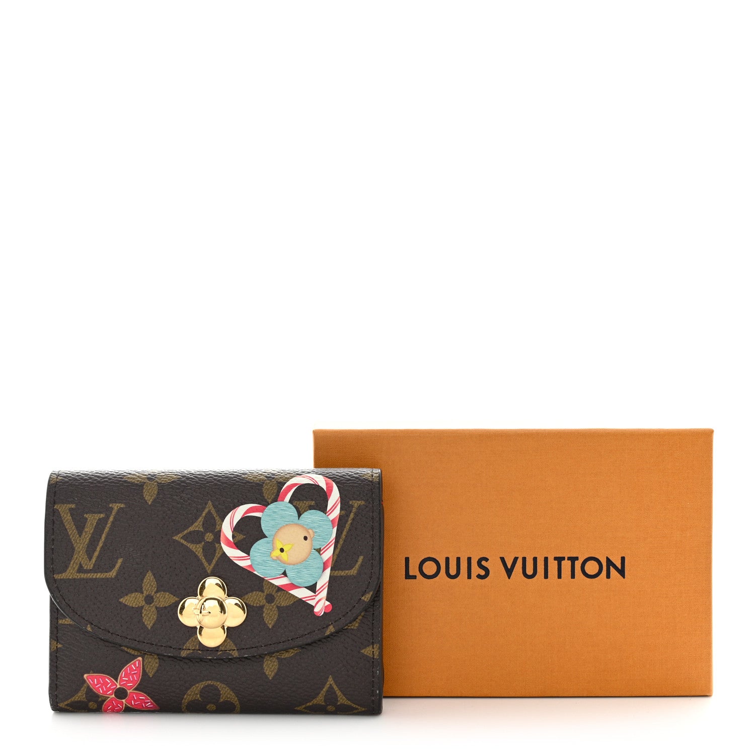 Louis Vuitton Monogram 2024 Christmas Animation Candy Factory Rosalie Coin Purse Candy Red 10 of 10