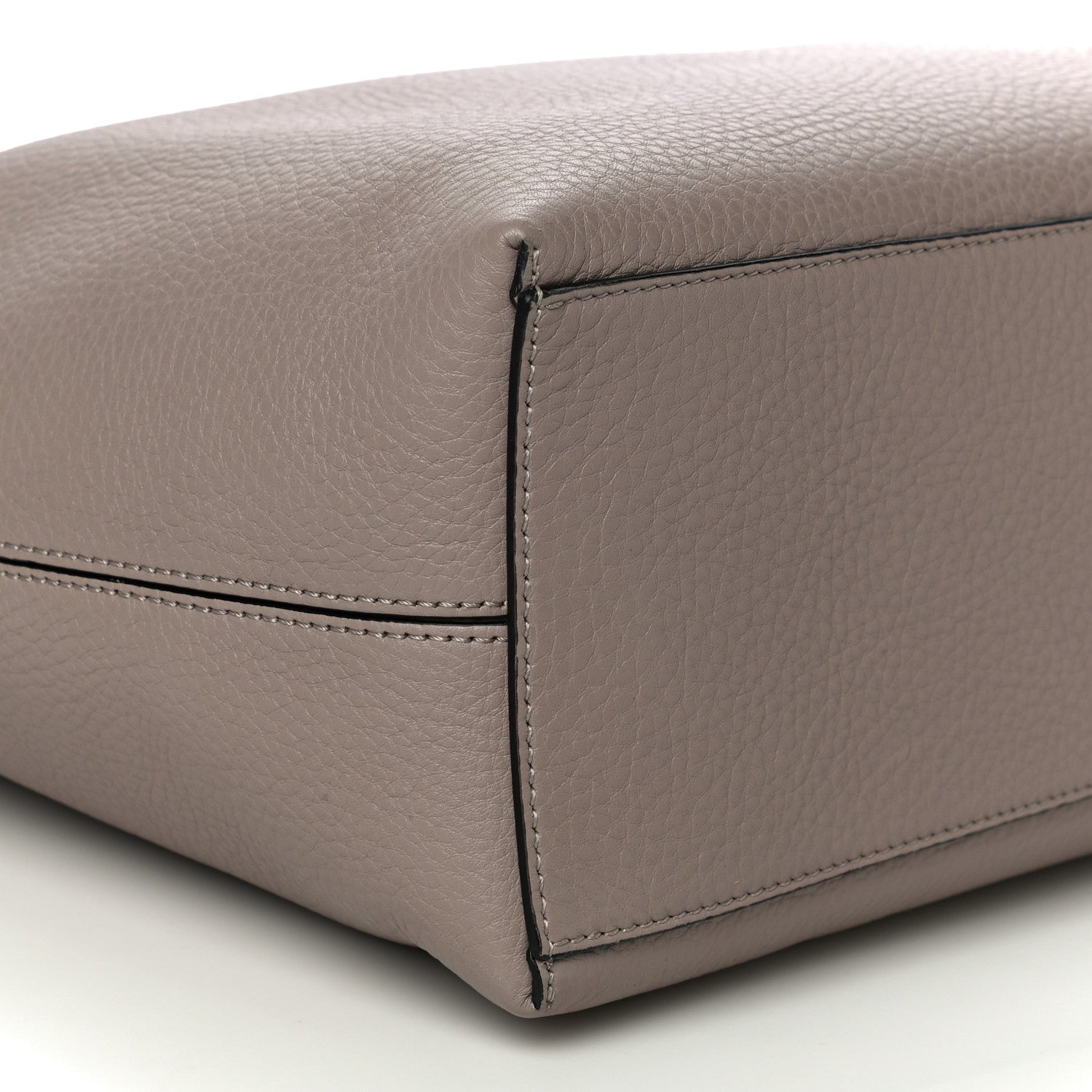 Valentino Garavani Grained Calfskin Rockstud Shoulder Tote Poudre 9 of 10