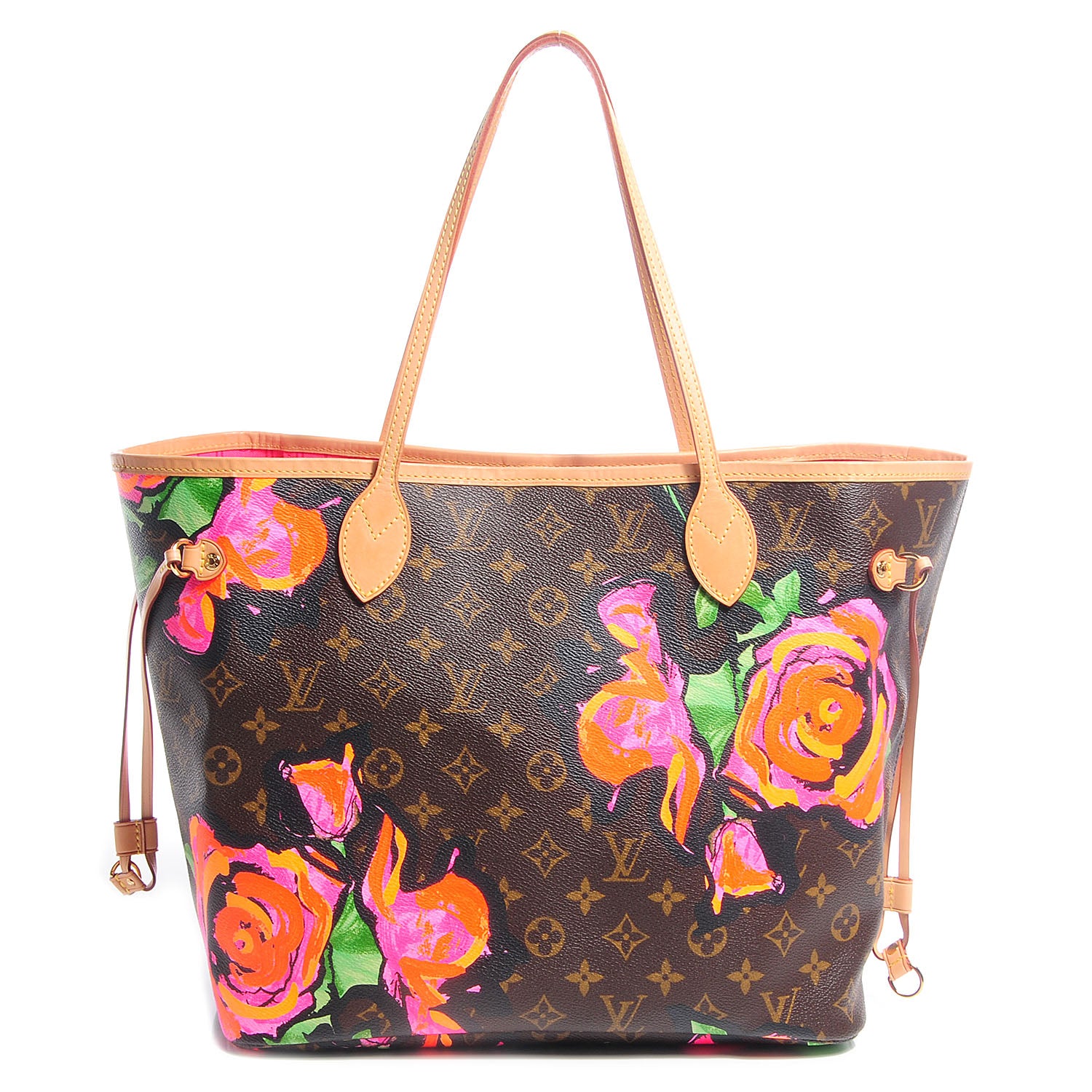 Louis Vuitton Monogram Roses Neverfull MM 1 of 7