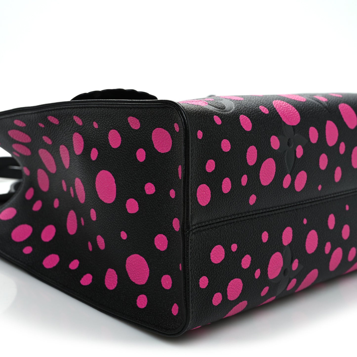 LV X YK Empreinte Monogram Giant Onthego MM Black Fuchsia