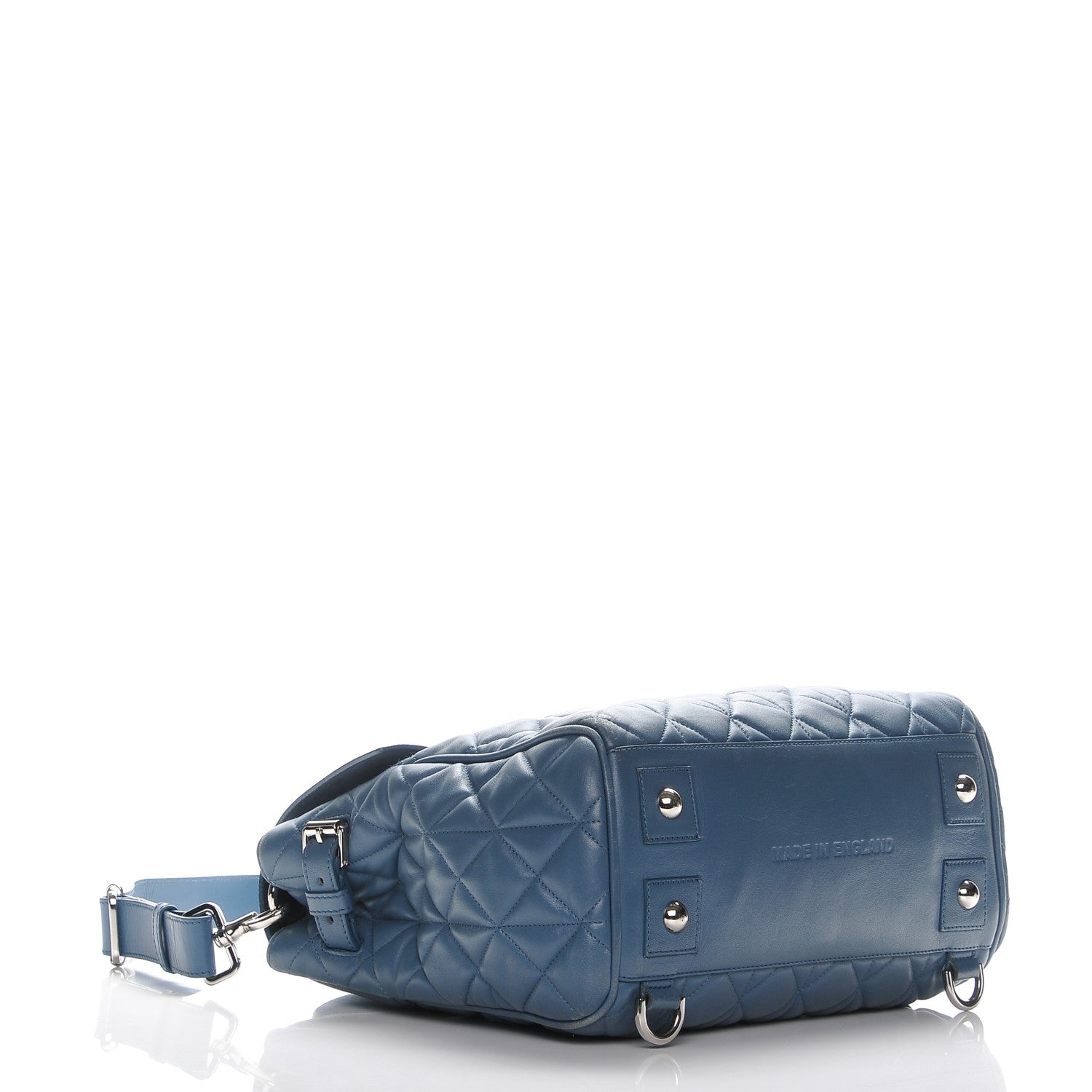 Mulberry Nappa Quilted Cara Delevingne Convertible Bag Blue 5 of 19