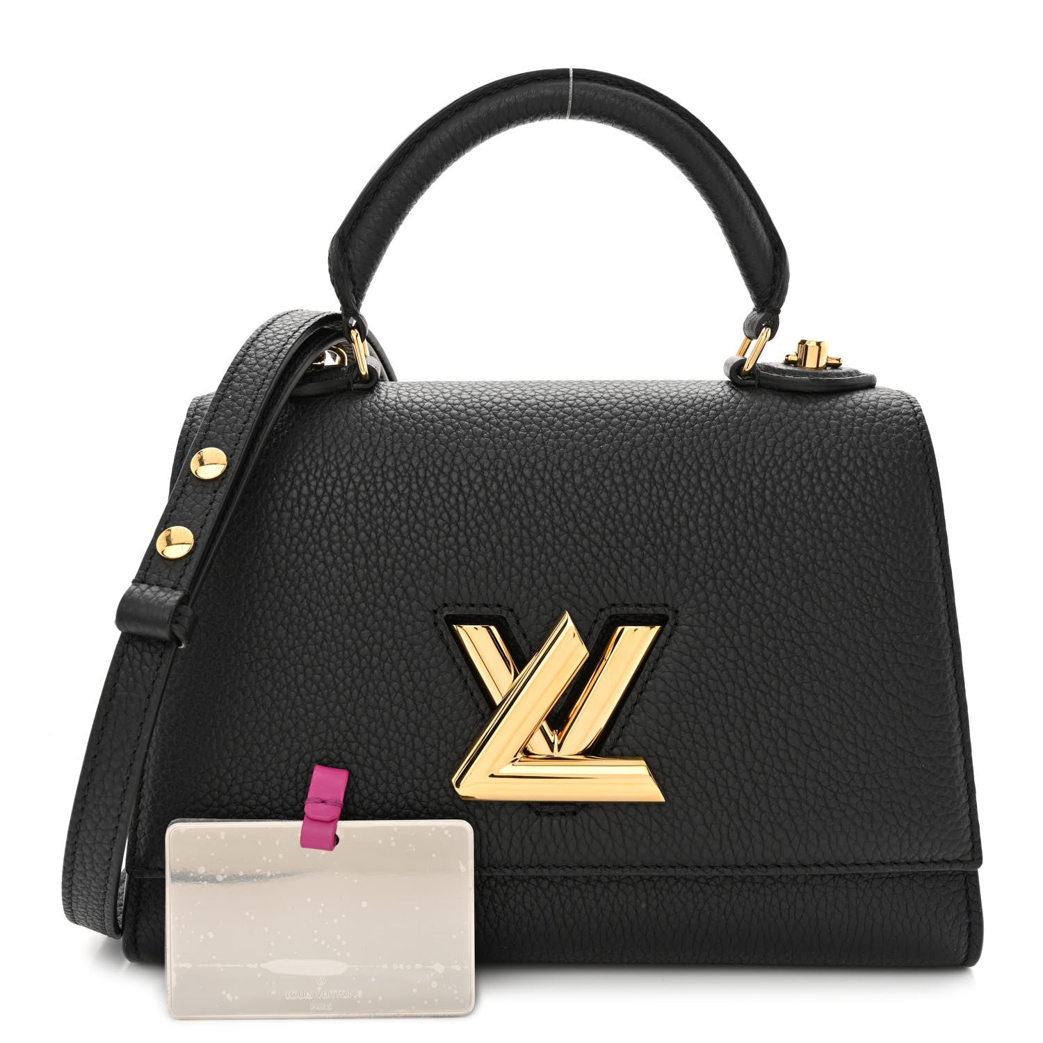 Louis Vuitton Taurillon Twist One Handle PM Black 1 of 10
